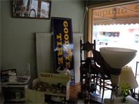 Good year sign : Very large, see it there in the back:) Good year sign